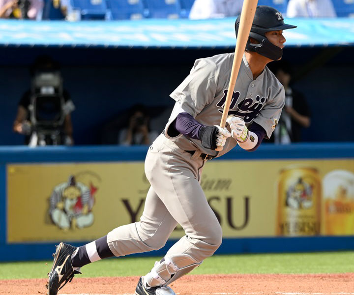 【大学野球】早大1回戦を落とした明大　宗山塁は「ドラフトのことは考えず、とにかく勝ちたい」