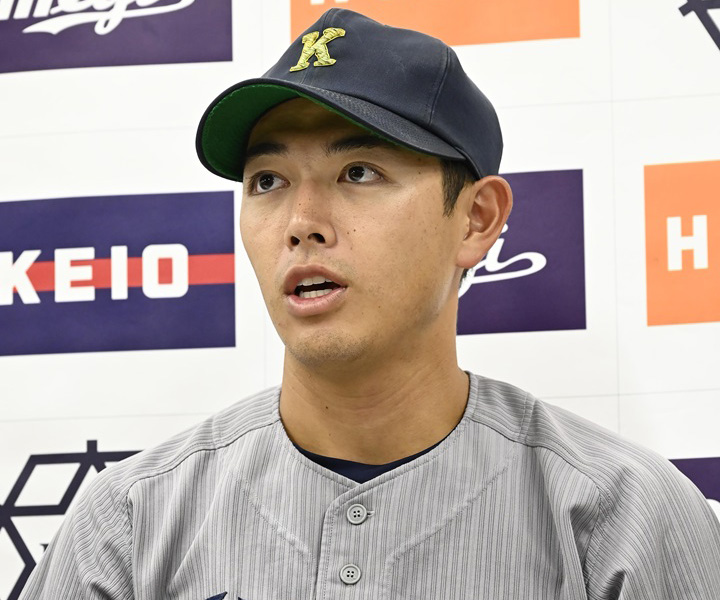 【大学野球】早慶戦に向けて勝負師の父のDNAを継ぐ印象的な言葉を残した慶大・清原正吾
