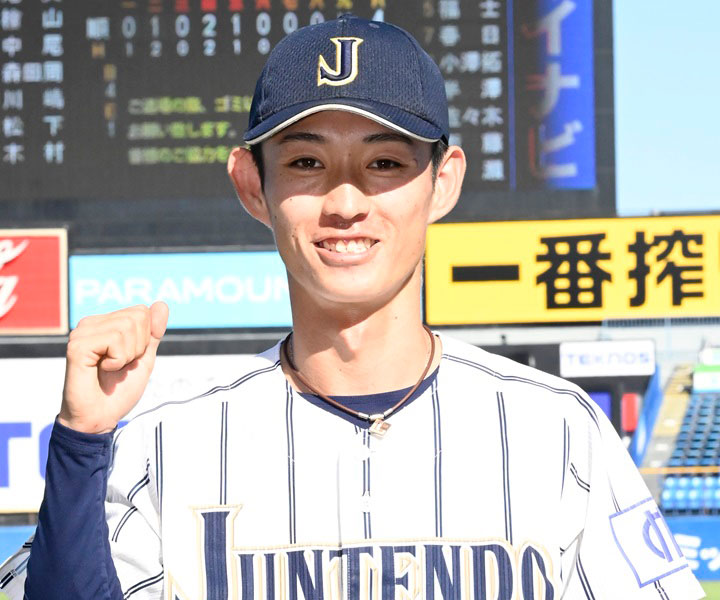 【大学野球】東都三部・四部入れ替え戦を特別な思いで戦っていた順天堂大の六番・遊撃の小澤拓海