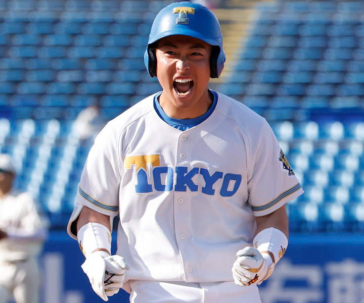 【大学野球】東大初の野手ドラフト指名を狙う酒井捷　明大戦でドラフト候補から結果を出せば高まる評価
