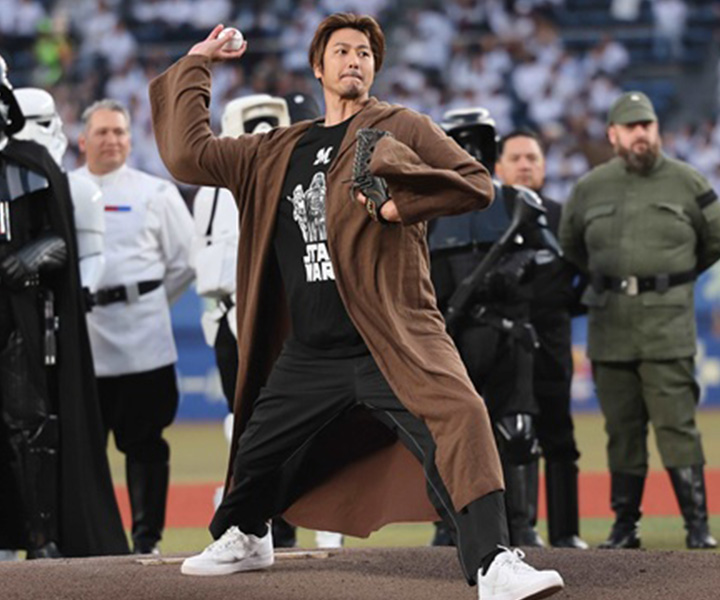 【ロッテ】「STAR WARS NIGHT」開催／速水もこみちさん「気持ちが入り込みました！」