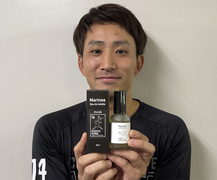 【ロッテ】小島「僕と同じ匂いになりましょう！」／選手プロデュースの香水5種を販売開始