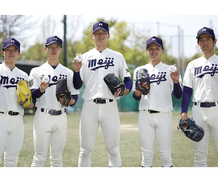 【大学野球】天皇杯奪還と日本一が目標　ドラフト候補の投手5人を擁する明大　