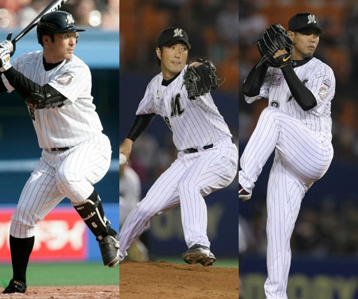 【ロッテ】5月のZOZOマリンにOBの初芝氏、薮田氏、清水直行氏が来場