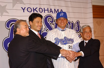 大魔神・佐々木主浩、日本復帰会見【2004年2月3日】 | 野球