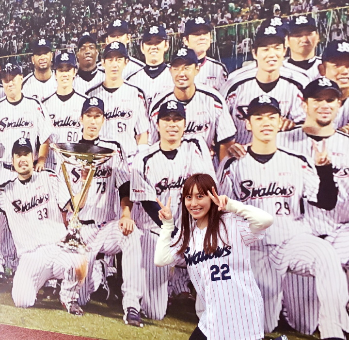 ヤクルト推し 松嵜麗 声優 優勝できない位置じゃない 著名人が明かす野球愛 野球コラム 週刊ベースボールonline