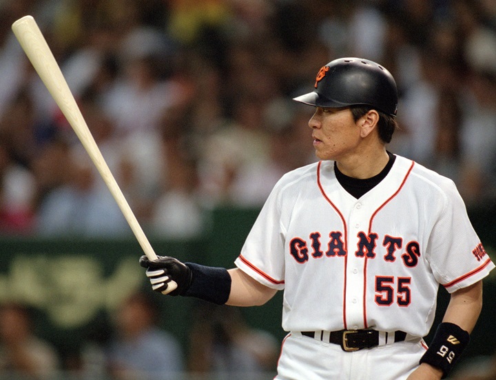 松井秀喜　ジャイアンツ　巨人 巨人】始球式に「55」をまとった松井秀喜さんが登場 「私の