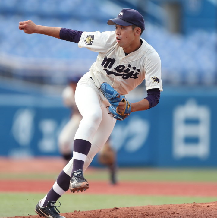 ドラフト】横浜DeNAベイスターズ・1位 入江大生(明大) 二刀流の可能性