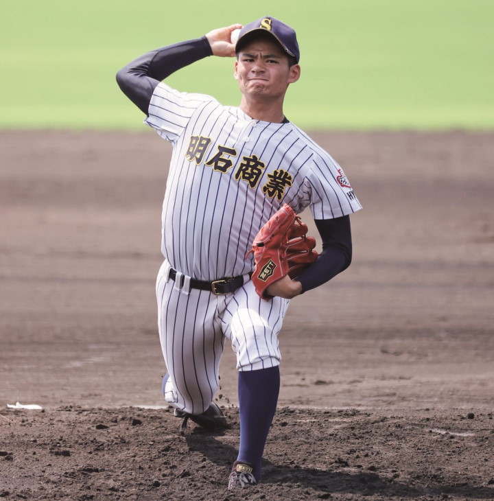 ドラフト 千葉ロッテマリーンズ 2位 中森俊介 明石商高 甲子園を沸かせた最速151キロ右腕 プロ野球ドラフト会議 野球コラム 週刊ベースボールonline