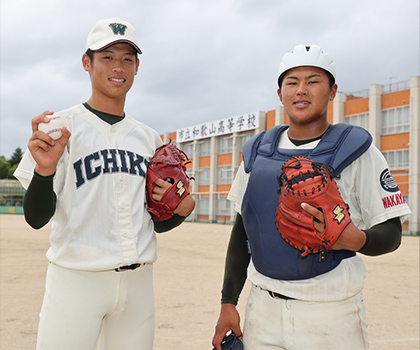 8.24」を見据える相性抜群バッテリー 小園健太・松川虎生(市和歌山高)【2021年高校生ドラフト候補】 | 野球コラム -  週刊ベースボールONLINE