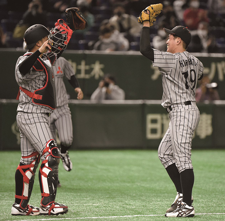 打者を牛耳る MLB級ストレート廣畑敦也(三菱自動車倉敷