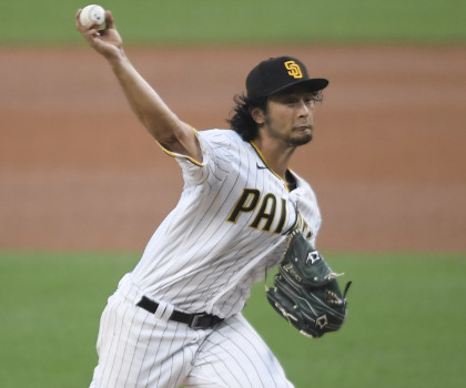 ダルビッシュ有、6回1失点で連敗ストップの8勝目　大谷との初対決は持ち越し