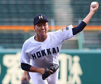 【ドラフト】ソフトバンク・3位 木村大成(北海高) 必殺スライダー持つ好左腕／プロ野球ドラフト会議