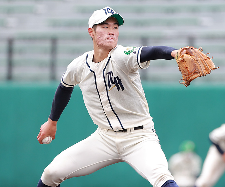 【ドラフト】広島・1位 斉藤優汰(苫小牧中央高)  キレ味抜群のスライダー／プロ野球ドラフト会議