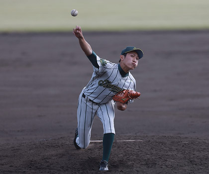 【ドラフト】ソフトバンク1位 鶴岡東高・吉住晴斗 狙って三振奪えるボールのキレ