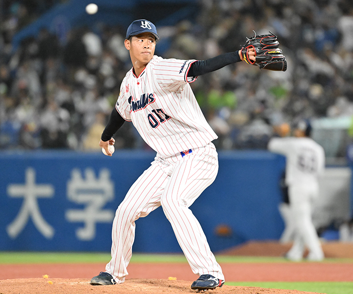 ヤクルト・丸山翔大「その夜はなかなか寝られなかったです」／支配下登録