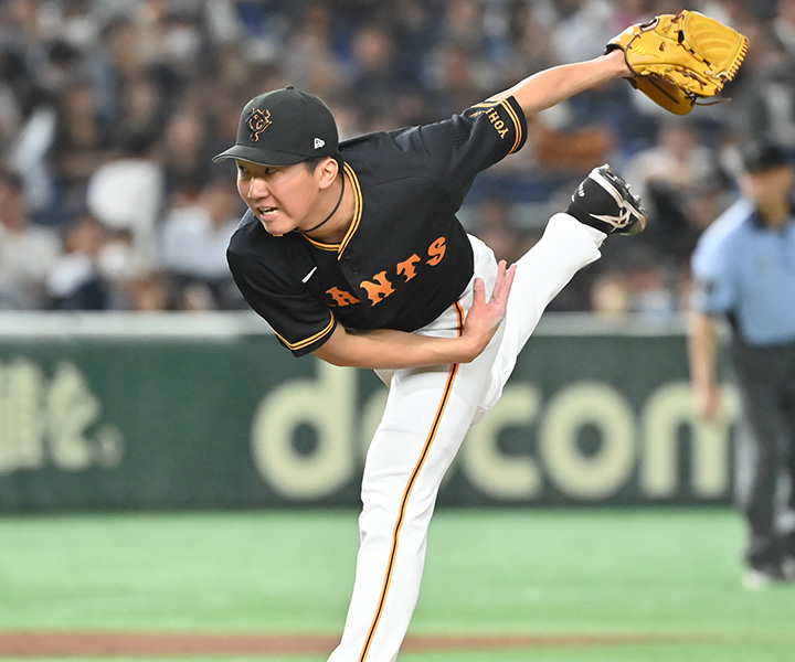 巨人・田中千晴「特技はギターです。気分転換したいときに弾いています」／特技