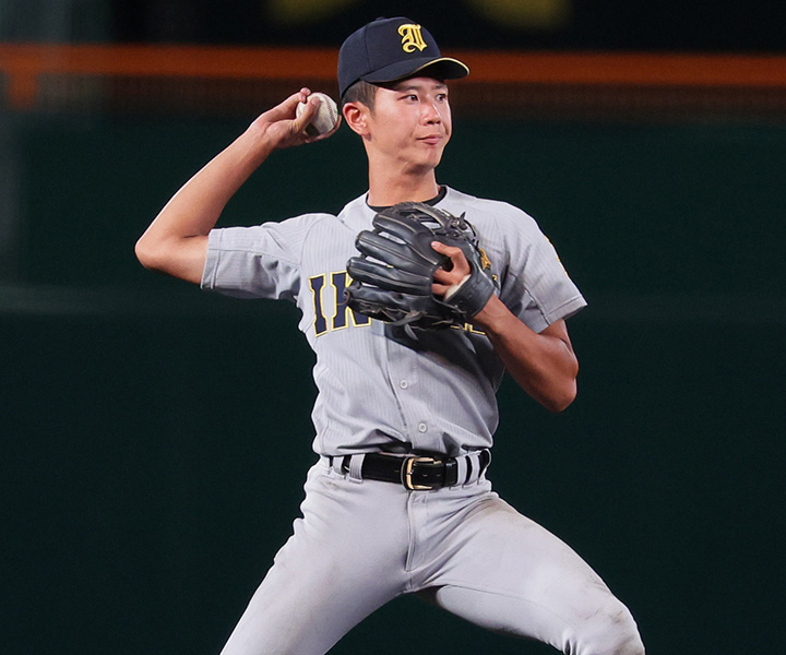 【ドラフト】阪神・3位 山田脩也(仙台育英高) 軽やかな守備に自信／プロ野球ドラフト会議
