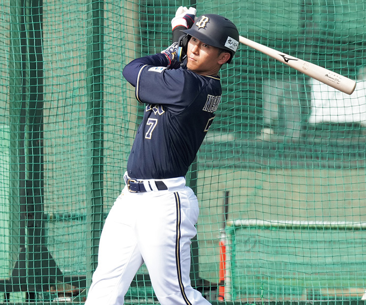 オリックス・西川龍馬「キャンプイン前日、ラオウさんや周平さんに食事に誘っていただきました」／歓迎会