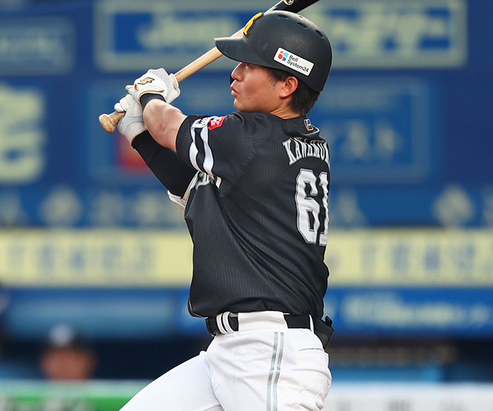 ソフトバンク・川村友斗「地元でプレーできるのは、やっぱりうれしいですね。家族や友達とかも見に来てくれるので」／地元凱旋