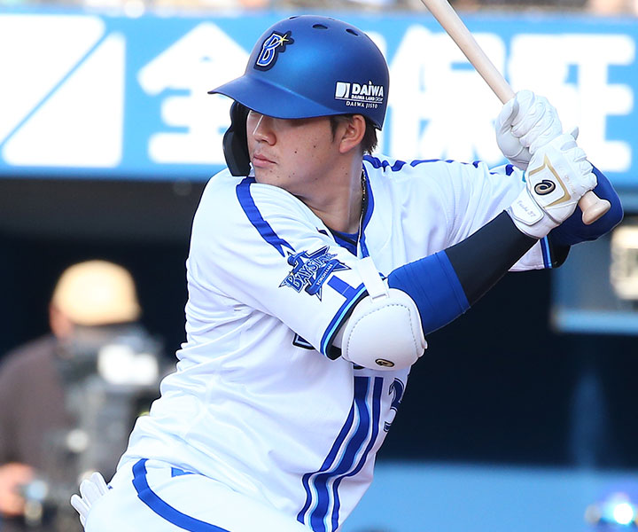 DeNA・楠本泰史「高橋由伸選手です。ずっとこういうバッターになりたいと思って練習していました」／子どものころのあこがれ