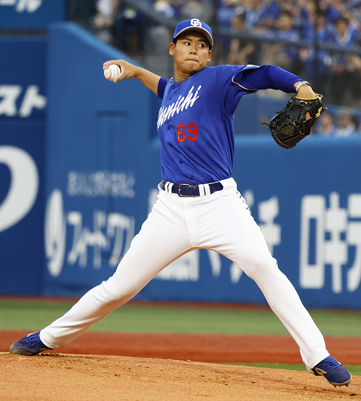 中日ドラゴンズ　開幕祝いくじ　当たりBIGアクスタ　29 松木平優太選手 2025年最新】松木平優太の人気アイテム - メルカリ