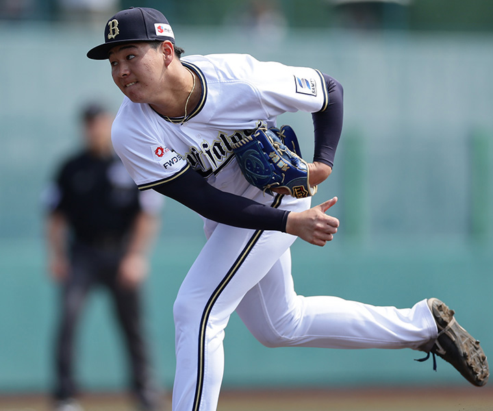 オリックス・川瀬堅斗「素直にうれしいです。一軍の舞台で恩返しできるように、一生懸命に頑張ります！」／2ケタ背番号
