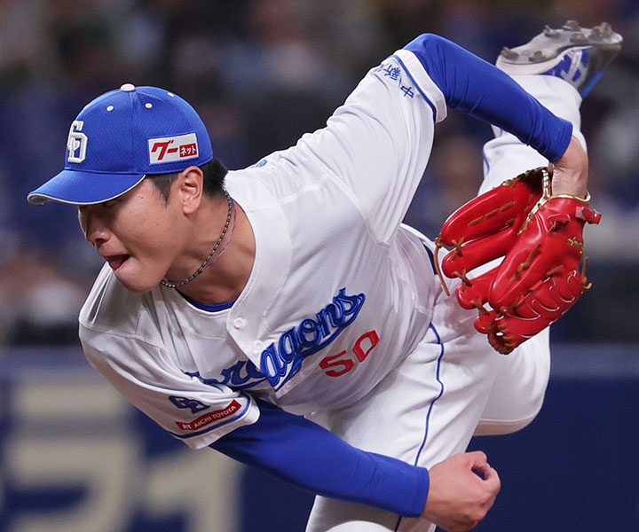 中日・清水達也「田島慎二さんが引退を発表しました。1年目からいろいろと面倒をみてもらった先輩です」／先輩の引退