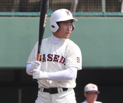 【ドラフト】ソフトバンク3位 野村大樹（早実高） 清宮幸太郎の後を打った右のスラッガー／プロ野球ドラフト会議