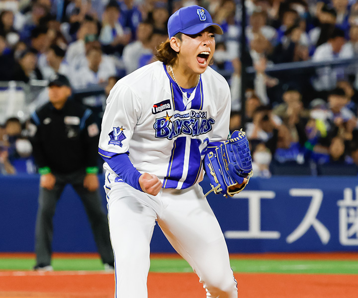 DeNA・入江大生「緊張で押しつぶされそうでしたが、声援が聞こえて、パワーをいただきました」／開幕戦
