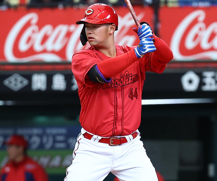 広島・林晃汰「今年のセンバツは母校の智弁和歌山高が準優勝しました。毎年強くて、刺激になっています」／センバツ