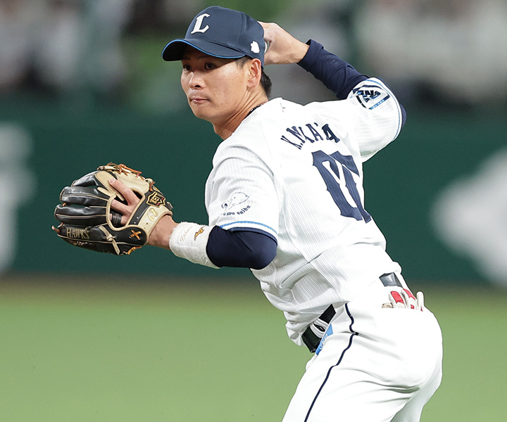 西武・仲田慶介「開幕直後に福岡で試合があるのを知って、『まずはそこに行けるように』と思っていました」／古巣との初対戦