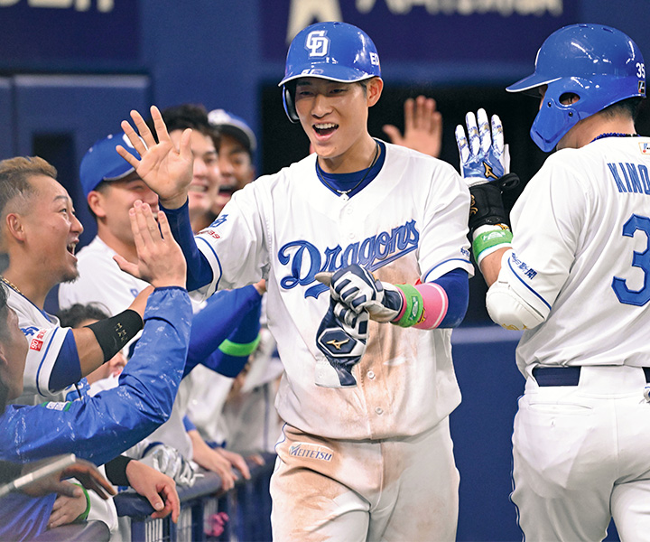 中日・上林誠知インタビュー 発展途上の29歳「全然、まだまだ