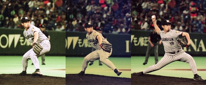 スゴ技】川尻哲郎(阪神) ジャイロボールを投げた虎のサイド