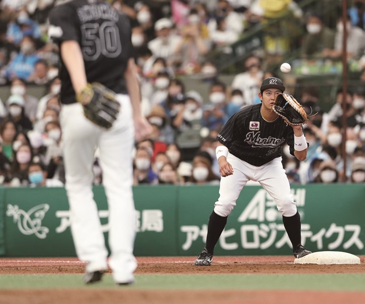ロッテ・佐藤都志也 “心技”がつながって「技術があるから信頼を