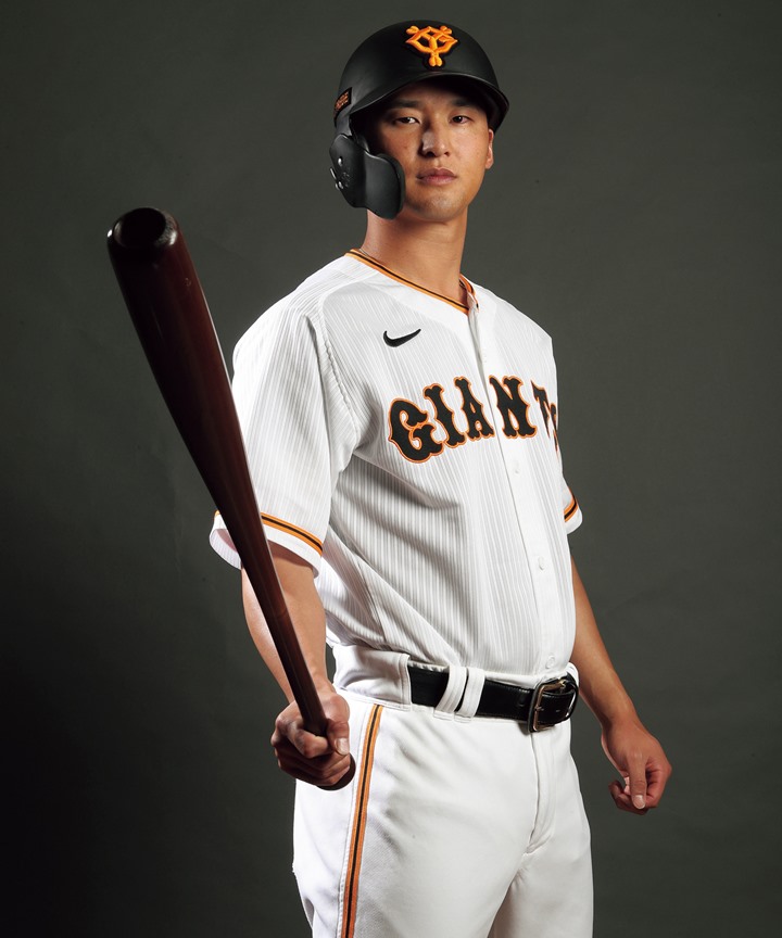 GIANTS 吉川尚輝選手着用モデル バッティンググローブ リストバンド - 野球