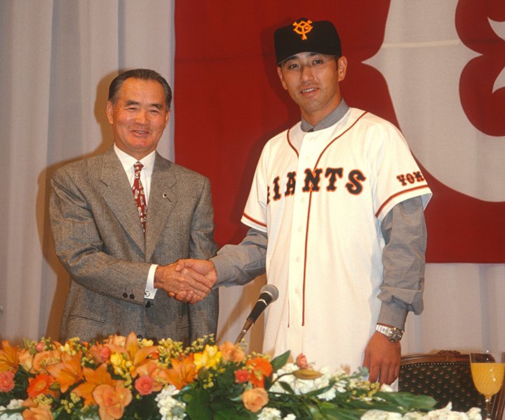 ＜1996年11月24日＞清原の恋はいつも、巡り巡って振り出しよ。FAで初心貫徹の巨人入り