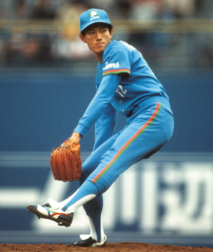野球グローブ 郭源治のサイン入り （郭源治 人生を懸けて来日