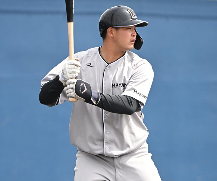 くふうハヤテ・高橋駿　静岡に元気と笑顔を「野球が大好きなのでそこを表現し、元気と笑顔を届けていきたい」
