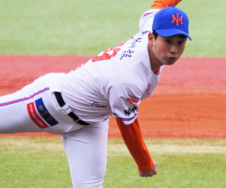 オイシックス・南波秀　安定感増す新人右腕「NPBに行くためには155キロが目標」