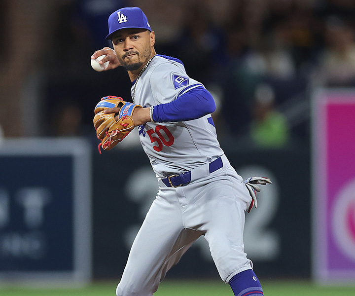 【MLB】ムーキー・ベッツ(ドジャース)＜2＞　史上4人目の2つのポジションでゴールドグラブ賞受賞を目指す