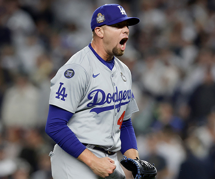 【MLB】ブレイク・トライネン(ドジャース)　ベテラン右腕が仁王立ち　ドジャース世界一の功労者