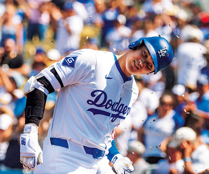 ドジャース・大谷翔平 日米通算250号本塁打達成「長打は持ち味