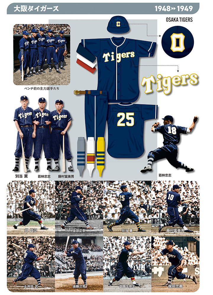 プロ野球ユニフォーム物語 第69話「阪神タイガース編 Vol.8」 | 野球