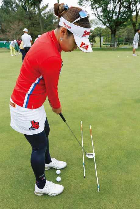 青山香織のパッティング練習法 - スコアメイクに役立つドリル