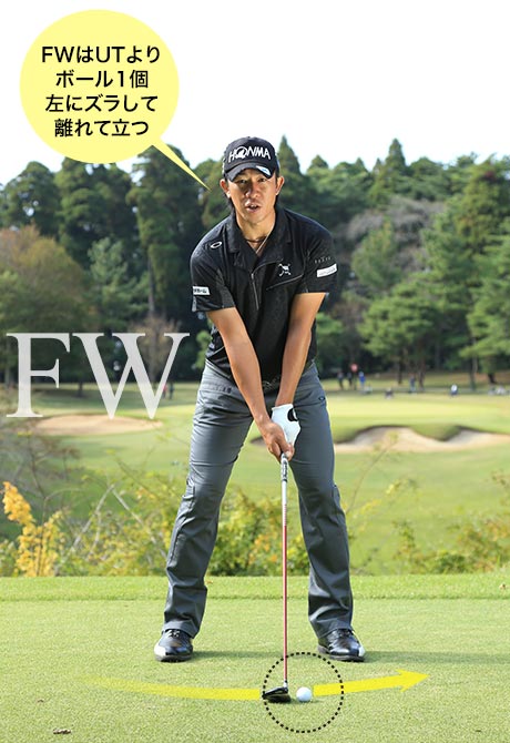 上井邦裕のfw Utのヒント Fwとutの構え方は違う プロ直伝 即効 上達のヒント ワッグルonline