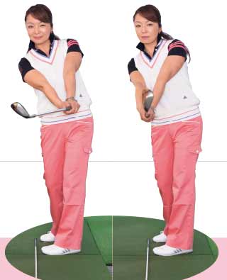平野裕美のフォローで打ち分けるアプローチレッスン 美人コーチのスペシャルレッスン ワッグルonline