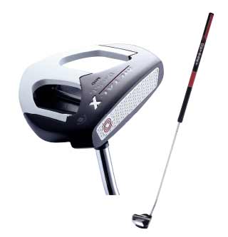 グリップを左腕に固定するニュータイプの中尺パター - 2013最新