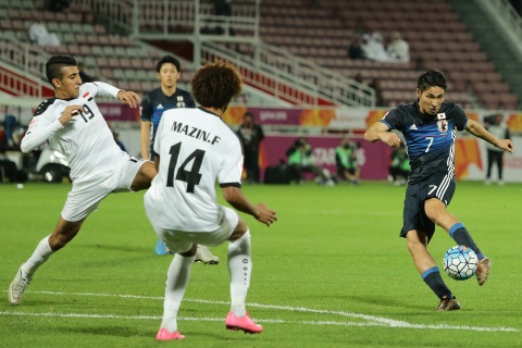 原川の劇的 弾でつかんだリオへの切符 Afc U 23選手権16準決勝 イラク戦 マッチレポート 速報 サッカーeg