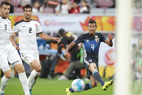 Fw 9 鈴木 武蔵 人生で一番うれしかった Afc U 23選手権16準決勝 イラク戦試合後コメント 試合後コメント 速報 サッカーeg